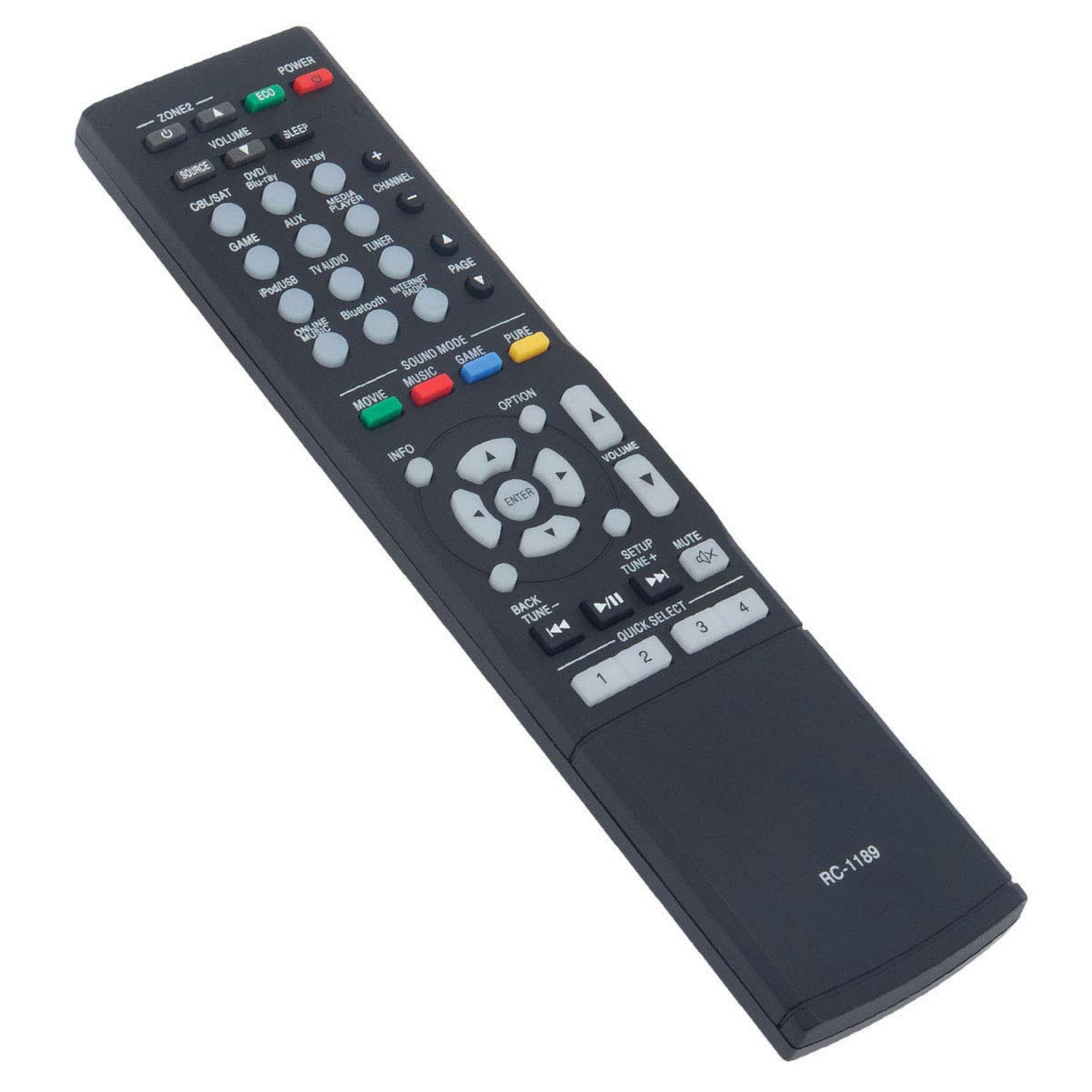 Amazon.com: RC-1189 Replacement Remote Control Applicable for